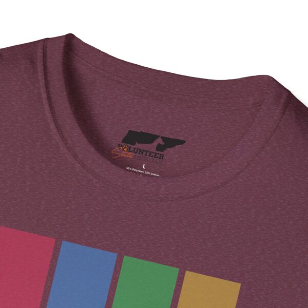 Volunteer State Doberman Rescue T-Shirt - Color Block - Image 39