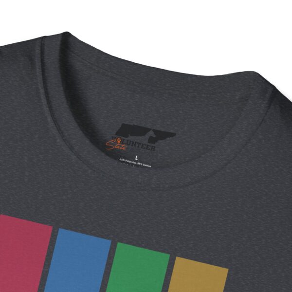 Volunteer State Doberman Rescue T-Shirt - Color Block - Image 15