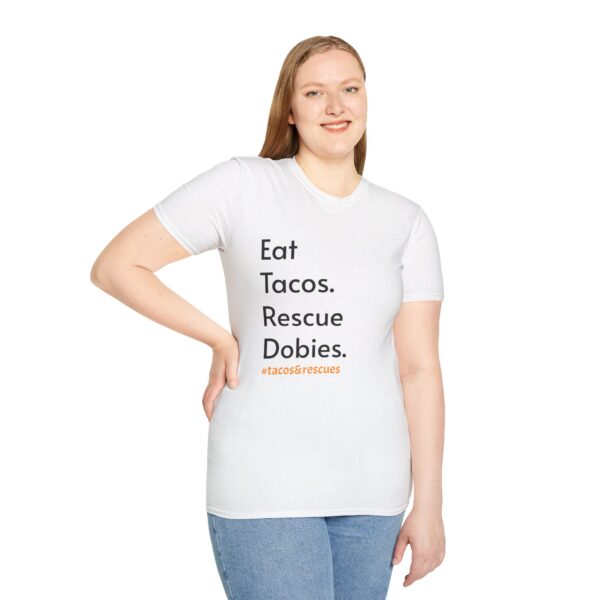 Volunteer State Doberman Rescue T-Shirt - Tacos & Rescues - Image 3