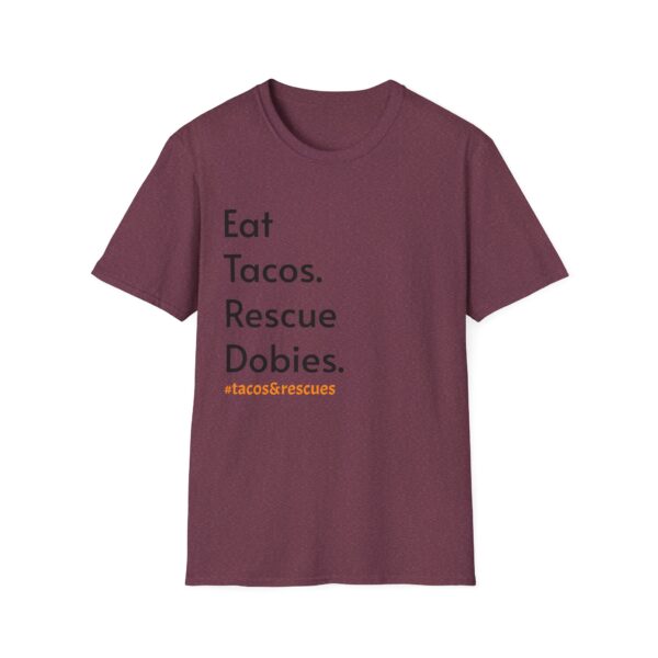 Volunteer State Doberman Rescue T-Shirt - Tacos & Rescues - Image 15